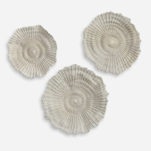Uttermost Ocean Gems Coral Wall Decor, Set/3 04351 POLYRESIN