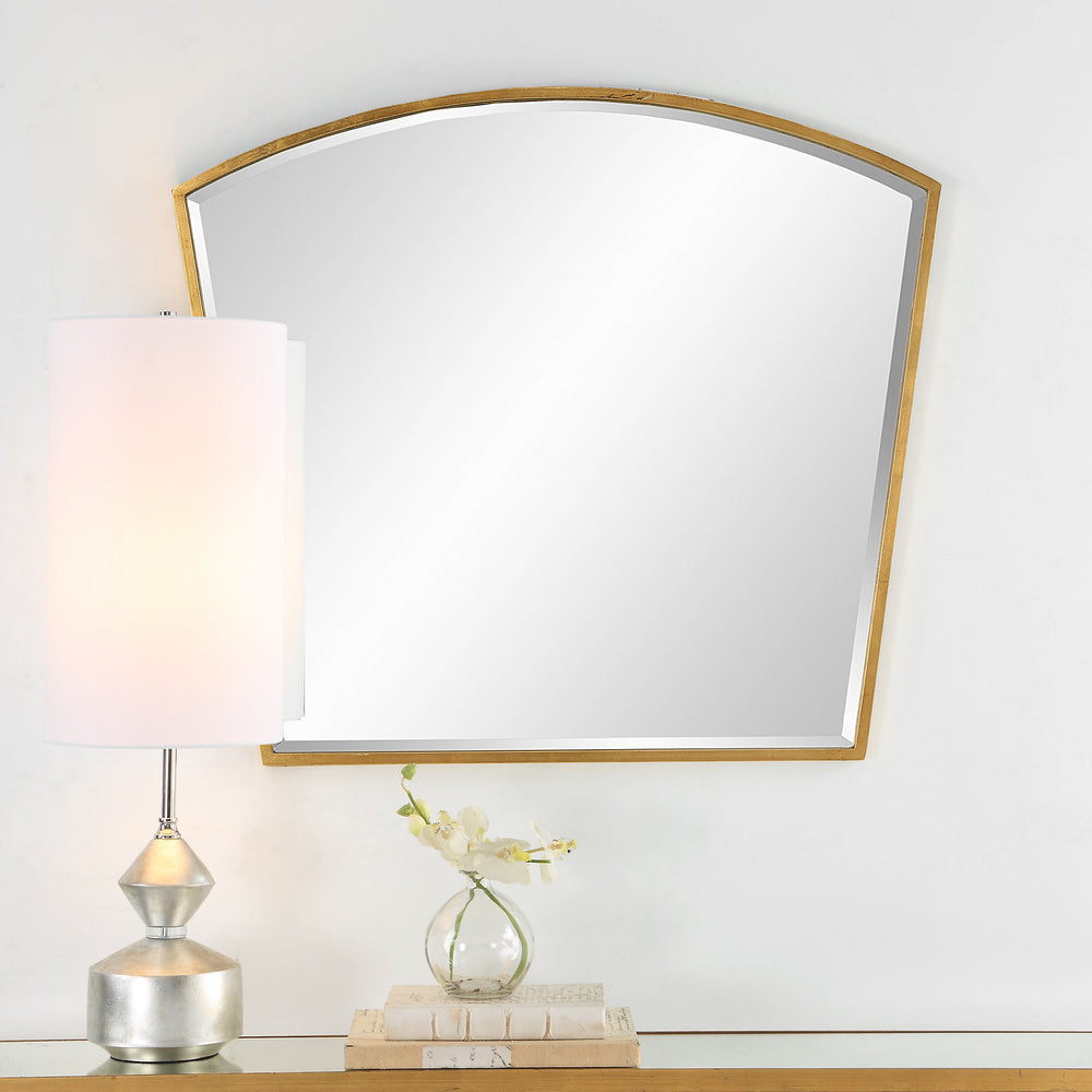 Uttermost Boundary Gold Arch Mirror 09910 IRON,MDF,MIRROR