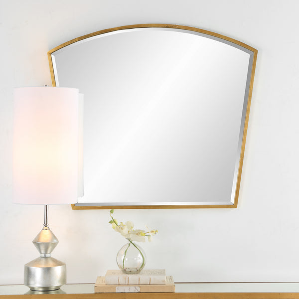 Uttermost Boundary Gold Arch Mirror 09910 IRON,MDF,MIRROR