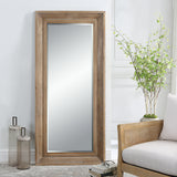 Uttermost Missoula Large Natural Wood Mirror 09913 FIR/MDF/MIRROR