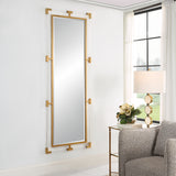 Uttermost Balkan Gold Tall Mirror 09926 MIRROR, ACRYLIC, IRON, MDF