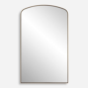 Uttermost Tordera Brass Arch Mirror 09923 STAINLESS STEEL,MDF,GLASS