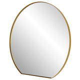 Uttermost Cabell Small Brass Mirror 09922 METAL,STAINLESS STEEL,GLASS