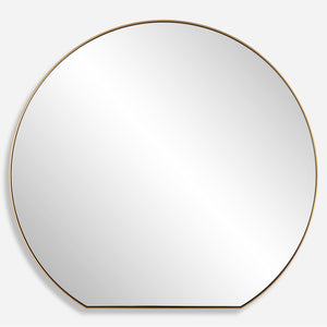 Uttermost Cabell Small Brass Mirror 09922 METAL,STAINLESS STEEL,GLASS