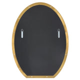 Uttermost Cabell Brass Oval Mirror 09924 STAINLESS STEEL,MDF,GLASS