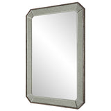 Uttermost Cortona Antiqued Vanity Mirror 09927 WOOD, MIRROR,PAPER,METAL