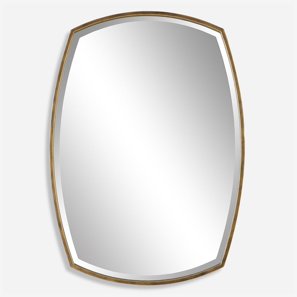 Uttermost Varenna Aged Gold Vanity Mirror 09929 Iron,mirror, MDF