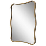 Uttermost Pavia Curvy Vanity Mirror 09930 Iron ,mirror, MDF