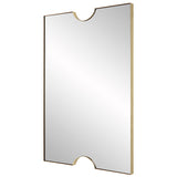 Uttermost Ticket Gold Vanity Mirror 09933 IRON, MIRROR, MDF