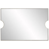 Uttermost Ticket Gold Vanity Mirror 09933 IRON, MIRROR, MDF