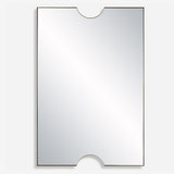 Uttermost Ticket Gold Vanity Mirror 09933 IRON, MIRROR, MDF