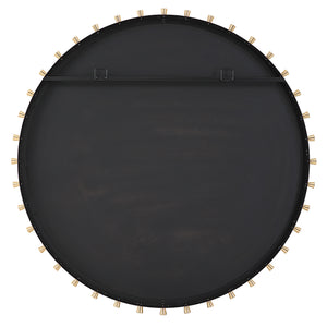Uttermost Cosmopolitan Round Mirror 09936 IRON, MIRROR, MDF, ALUMINIUM ALLOY
