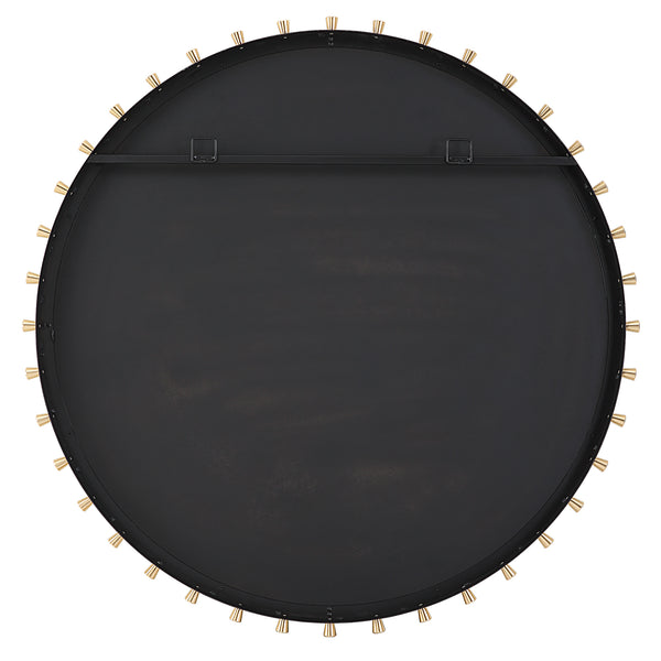 Uttermost Cosmopolitan Round Mirror 09936 IRON, MIRROR, MDF, ALUMINIUM ALLOY