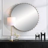 Uttermost Cosmopolitan Round Mirror 09936 IRON, MIRROR, MDF, ALUMINIUM ALLOY