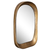 Uttermost Bradano Brass Arch Mirror  07086 Cast Aluminum, Glass, MDF