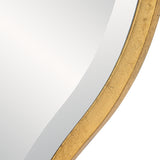 Uttermost Aneta Large Gold Round Mirror 09943 MDF,MIRROR