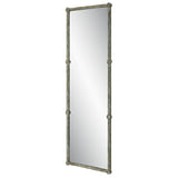 Uttermost Gattola Gray Wash Dressing Mirror 09948 PINE WOOD,RESIN,MIRROR,MDF,IRON