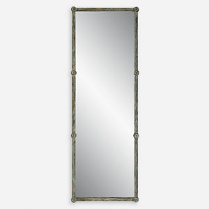 Uttermost Gattola Gray Wash Dressing Mirror 09948 PINE WOOD,RESIN,MIRROR,MDF,IRON