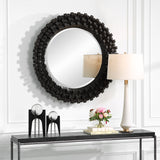 Uttermost Circle Of Piers Round Mirror 09920 FIR, MIRROR, MDF