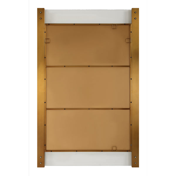 Uttermost Nera Plated Brass Mirror 09953 STAINLESS STEEL,ACRYLIC,MIRROR,MDF