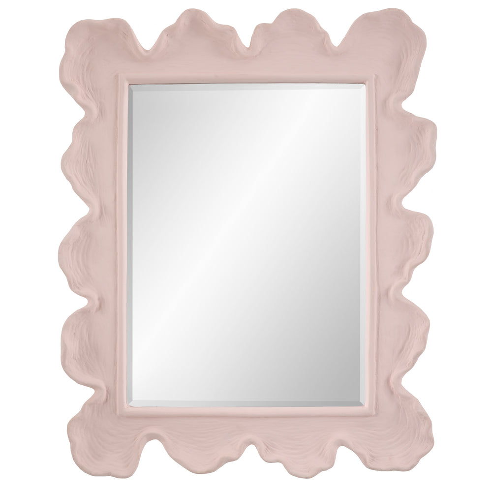 Uttermost Sea Coral Pink Mirror 09955 MAGNESIUM OXIDE,MIRROR,MDF