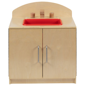English Elm Hercules Children's Wooden Kitchen Sink - Durable, Safe Playset for Imaginative Role Play & Fun! MK-DP002-GG