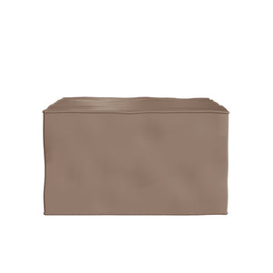 English Elm Bright Beginnings 1-Seater Modular Soft Seating Chair/Ottoman for Classrooms - Durable, Easy-Clean MK-KE15679-GG