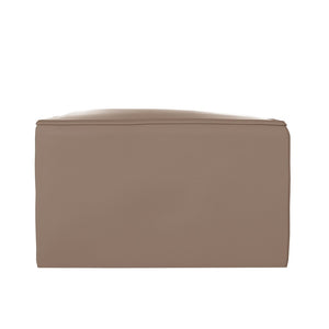 English Elm Bright Modular Classroom Soft Seating Chair - Backless Corner Design, Neutral Vinyl, Easy Clean! MK-KE15686-GG