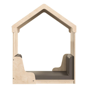 English Elm Bright Beginnings Commercial Grade Quiet Corner Nook with Soft Padded Seating for Kids' Reading Time MK-KE19806-GG