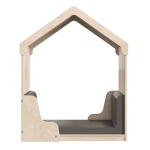 English Elm Bright Beginnings Commercial Grade Quiet Corner Nook with Soft Padded Seating for Kids' Reading Time MK-KE19806-GG