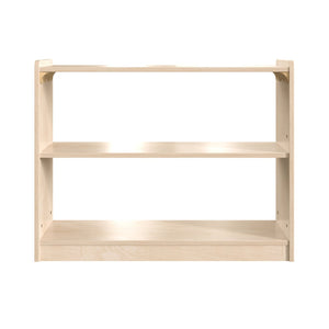 English Elm Bright Beginnings 2-Shelf Wooden Classroom Storage Unit, Safe & Durable Design for Kids' Spaces MK-KE23919-GG