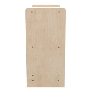 English Elm Bright Beginnings 2-Shelf Wooden Classroom Storage Unit, Safe & Durable Design for Kids' Spaces MK-KE23919-GG