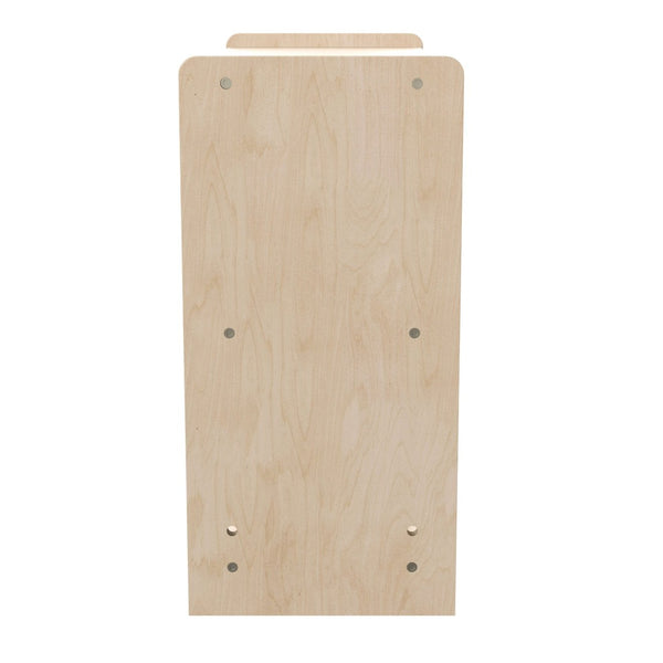 English Elm Bright Beginnings 2-Shelf Wooden Classroom Storage Unit, Safe & Durable Design for Kids' Spaces MK-KE23919-GG