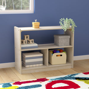 English Elm Bright Beginnings Modular Wooden Classroom Storage Unit – Kid-Safe, Durable, Easy Assembly & Clean Design MK-KE23933-GG