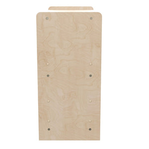 English Elm Bright Beginnings 5-Section Modular Wooden Storage Unit for Classrooms - Safe, Stylish & Durable Design MK-KE23940-GG