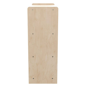 English Elm Bright Beginnings 3-Shelf Wooden Storage Unit - Safe, Durable Design for Organized Classrooms & Playrooms MK-KE23971-GG