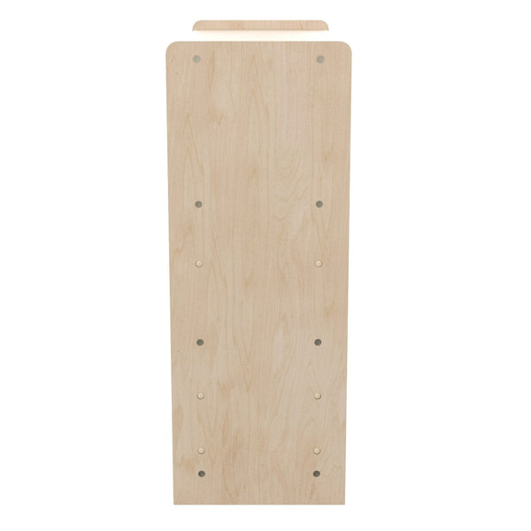 English Elm Bright Beginnings 3-Shelf Wooden Storage Unit - Safe, Durable Design for Organized Classrooms & Playrooms MK-KE23971-GG