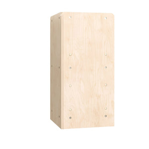 English Elm Bright Children's 2-Tier Wooden Classroom Corner Storage Unit - Durable, Safe, and Stylish Design! MK-KE24022-GG