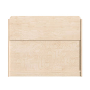 English Elm Bright Modular Wooden Classroom 3-Tier Book Display Shelf - Sturdy, Child-Friendly & Easy to Clean MK-KE24299-GG