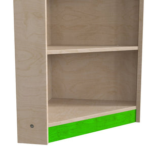 English Elm Bright Two-Tier Corner Kitchen Cabinet for Kids - Durable Birch Plywood with Safe, Stylish Storage MK-ME03553-GG