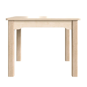 English Elm Bright Beginnings Commercial Grade Preschool Activity Table - Durable, Safe, Easy-Clean, Beech Finish MK-ME088008-GG