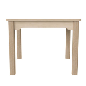 English Elm Bright Beginnings Commercial Grade Preschool Activity Table - Durable, Safe, Easy-Clean, Beech Finish MK-ME088008-GG