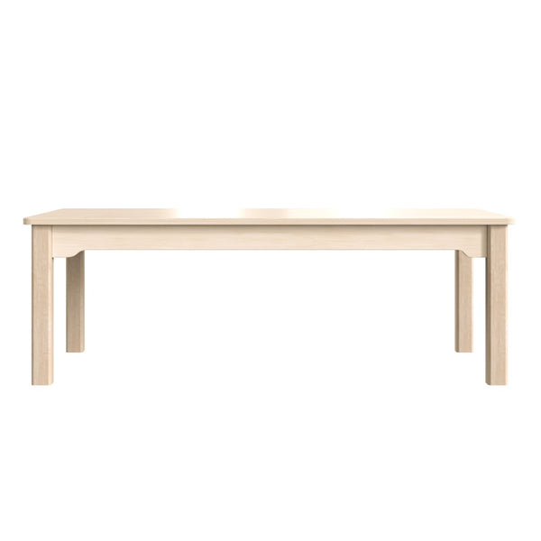 English Elm Bright Preschool Activity Table - Durable Wooden Design, Kid-Safe, Easy-Clean, 3-4 Child Capacity MK-ME088010-GG