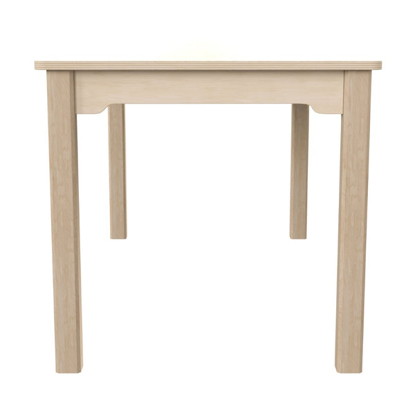 English Elm Bright Beginnings Wooden Preschool Activity Table – Durable, Safe & Stylish for Classrooms & Playrooms MK-ME088012-GG