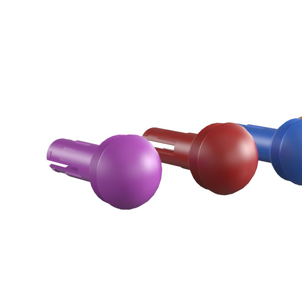 English Elm Bright Beginnings 512-Piece Multicolor Peg Set for Modular STEAM Walls - Hands-On Learning Fun! MK-ME12746-GG