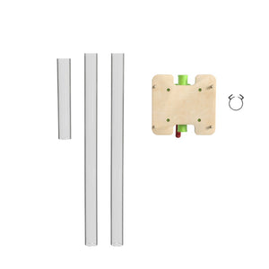 English Elm Bright Beginnings 10-Piece Pipe Builder Pump Set for Interactive STEAM Learning & Creative Play MK-ME13149-GG