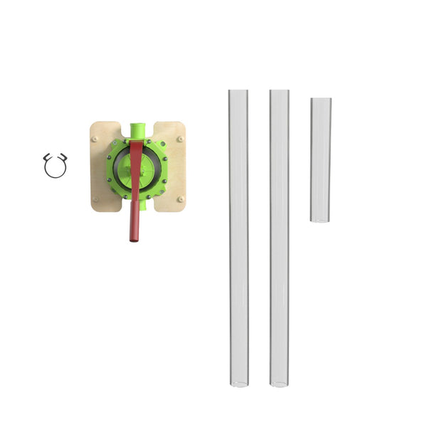 English Elm Bright Beginnings 10-Piece Pipe Builder Pump Set for Interactive STEAM Learning & Creative Play MK-ME13149-GG