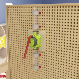 English Elm Bright Beginnings 10-Piece Pipe Builder Pump Set for Interactive STEAM Learning & Creative Play MK-ME13149-GG