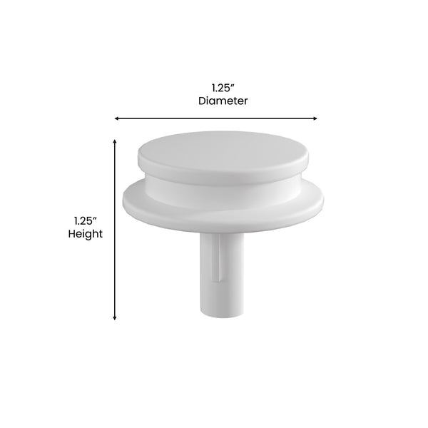 English Elm Bright Beginnings 256-Piece Multicolor Shape Set for Engaging STEAM Learning in Classrooms & Daycares MK-ME14696-GG