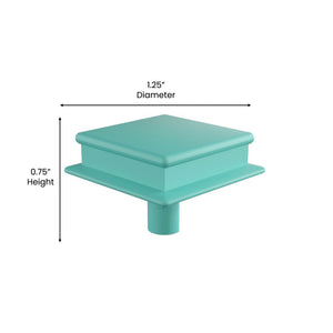 English Elm Bright Beginnings 256-Piece Pastel Shape Set for Engaging STEAM Learning & Fine Motor Skills Development MK-ME14702-GG